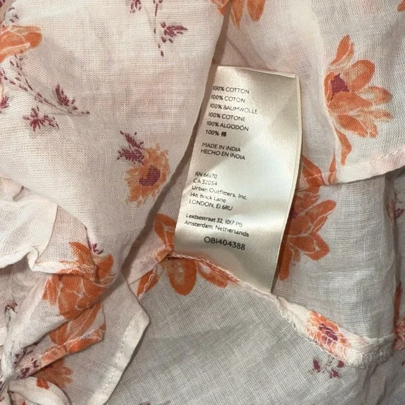 Free People Amanda Ruffle Top size XS NWT - Picture 4 of 5